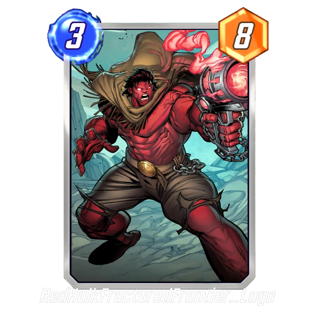 Red Hulk Fractured Frontier