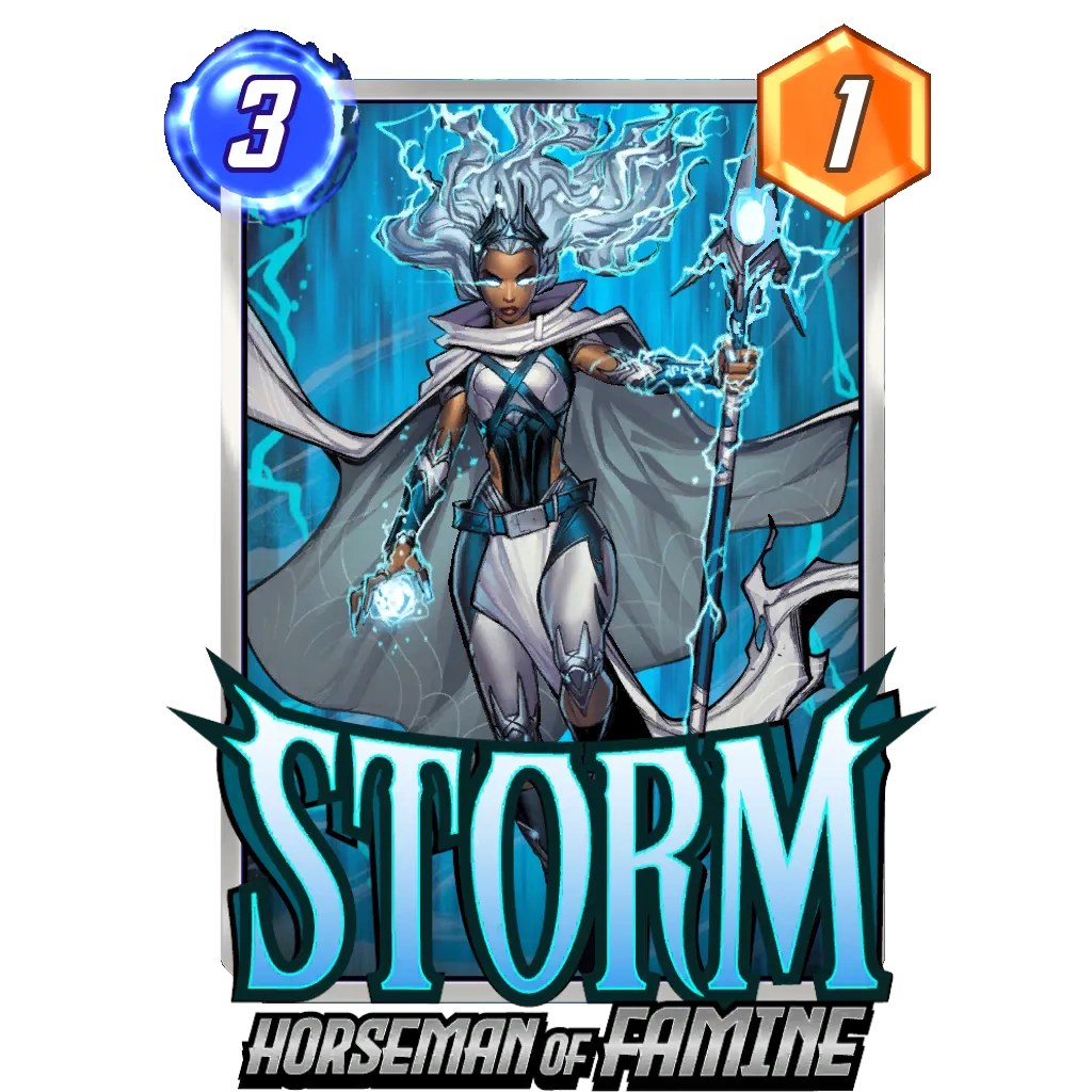 Storm Horseman of Famine